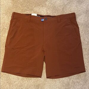 ORVIS NWT Jackson Quick Dry 9” Shorts UPF 50+ Terracotta Gorpcore Size W42 SU24